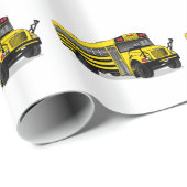 Schoolbus Cadeaupapier (Rol Hoek)