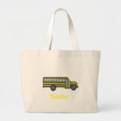 schoolbus-Canvas tas (Voorkant)