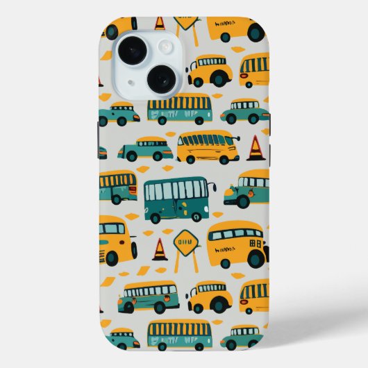 Schoolbus Case-Mate iPhone Case (Achterkant)