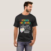 Schoolbus-chauffeur — Heart-waardering Gift Hoo T-shirt (Voorkant volledig)