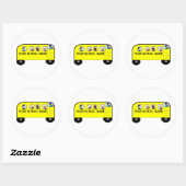 SCHOOLBUS - een Your School product - sticker (Vel)
