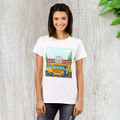 Schoolbus en -chauffeur t-shirt