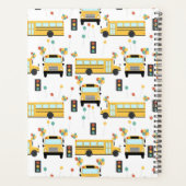 Schoolbus Feest School Maandelijks Planner (Achterkant)