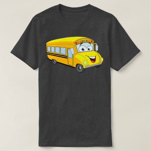 Schoolbus gaat terug naar school 5 t-shirt (Design voorkant)