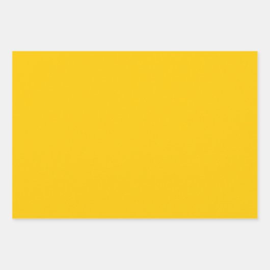 Schoolbus Geel Herfst Herfst Effen Kleur Inpakpapier Vel (Voorkant 2)