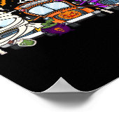 Schoolbus Halloween Kostuum Leuke buschauffeur Kin Poster (Hoek)