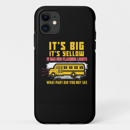 schoolbus het is groot Case-Mate iPhone case (Achterkant)