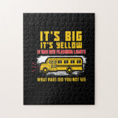 schoolbus het is groot legpuzzel (Verticaal)