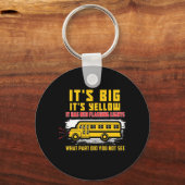 schoolbus het is groot sleutelhanger (Voorkant)