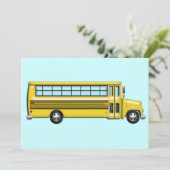 Schoolbus Kaart (Staand voorkant)