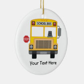  schoolbus keramisch ornament (Rechts)