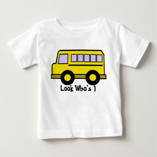 Schoolbus / Kijk wie 1 is (Voorkant)