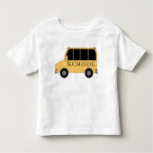 Schoolbus Kinder Shirts (Voorkant)