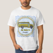Schoolbus Kinder T-shirt (Voorkant)