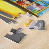 Schoolbus Legpuzzel (Zijkant)