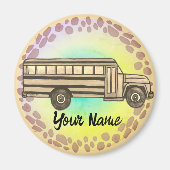 Schoolbus Magneet (Voorkant)