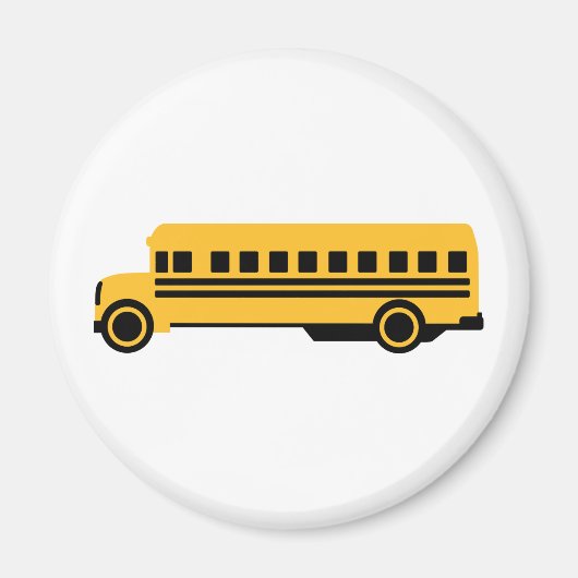 Schoolbus Magneet (Voorkant)