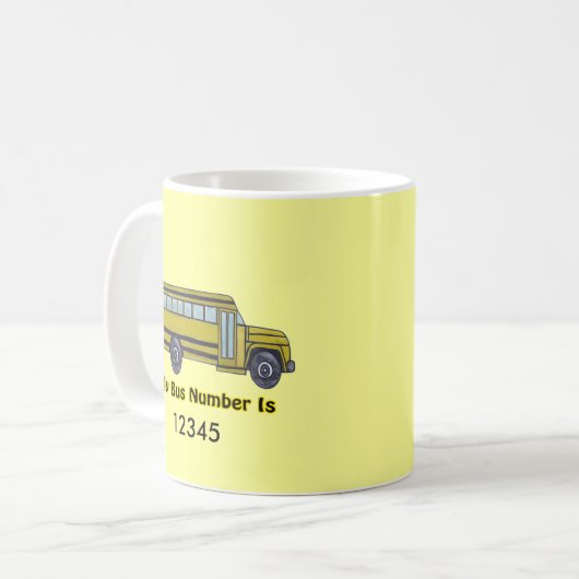 Schoolbus mok (Voorkant links)
