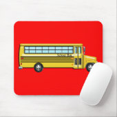 Schoolbus Muismat (Met muis)