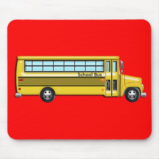 Schoolbus Muismat (Voorkant)