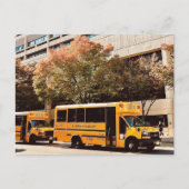 Schoolbus New York Briefkaart (Voorkant)