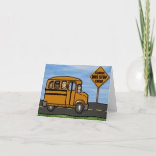 Schoolbus Notitiekaarten van MagsGraphics