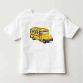 Schoolbus peuter vervoer T-shirt (Voorkant)