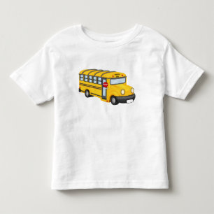 Schoolbus peuter vervoer T-shirt