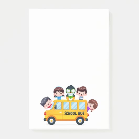 Schoolbus Post-it® Notes (Voorkant)