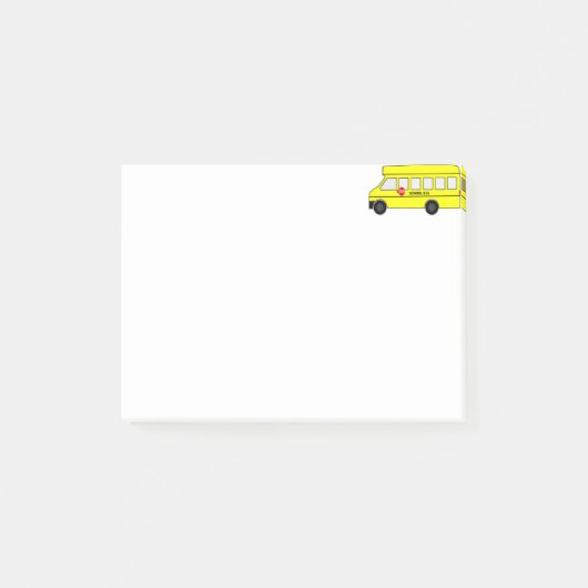 Schoolbus Post-it® Notes (Voorkant)