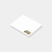 Schoolbus Post-it® Notes (Schuin)