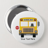  schoolbus ronde button 4,0 cm (Voorkant /achterkant)