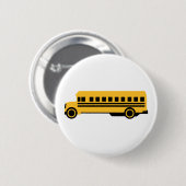 Schoolbus Ronde Button 5,7 Cm (Voorkant /achterkant)