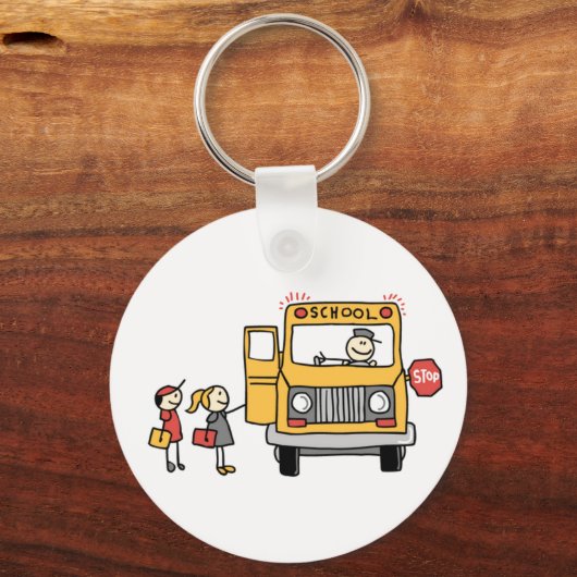 Schoolbus Sleutelhanger (Voorkant)