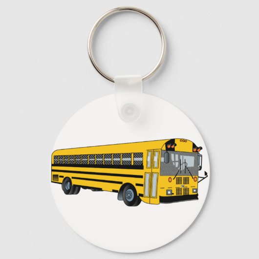 Schoolbus Sleutelhanger (Voorkant)