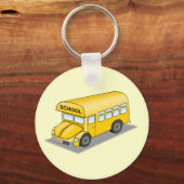 Schoolbus Sleutelhanger (Voorkant)