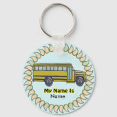 Schoolbus-sleutelhanger Sleutelhanger (Voorkant)