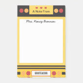 Schoolbus — Speciaal leraar Post-it® Notes (Voorkant)
