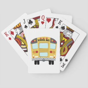Schoolbus Speelkaarten