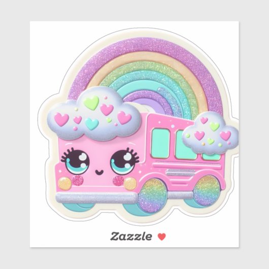 Schoolbus Sticker (Vel)