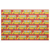 Schoolbus-stutdierentuin | Kies een kleur Stof (Fat Quarter)