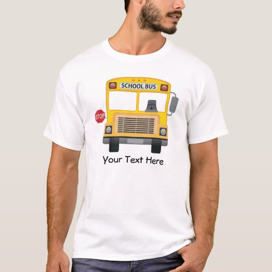  schoolbus t-shirt (Voorkant)