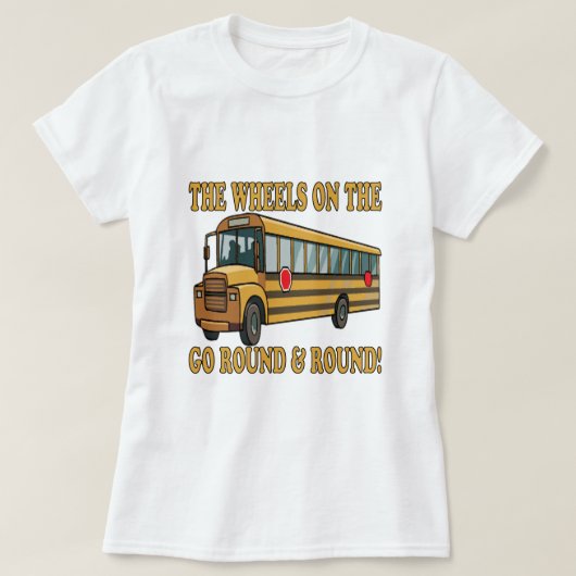 Schoolbus T-shirt (Design voorkant)