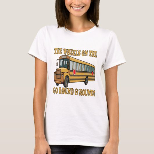 Schoolbus T-shirt (Voorkant)
