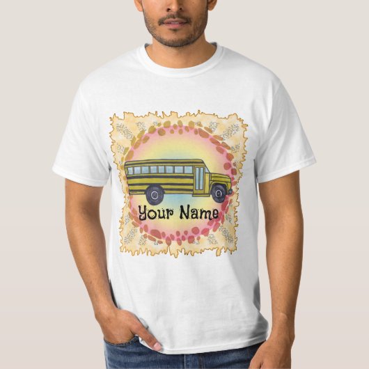 Schoolbus T-shirt (Voorkant)