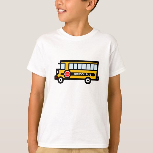Schoolbus T-shirt (Voorkant)