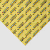 Schoolbus Tissuepapier (Detail)