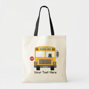  schoolbus tote bag