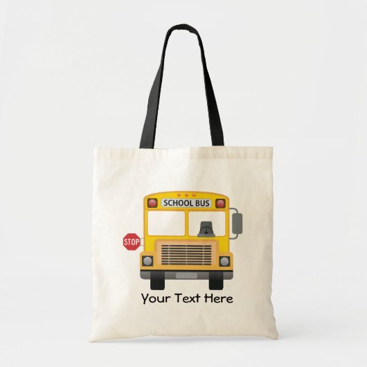  schoolbus tote bag (Voorkant)