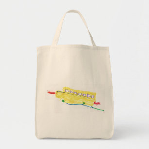 Schoolbus Tote Bag